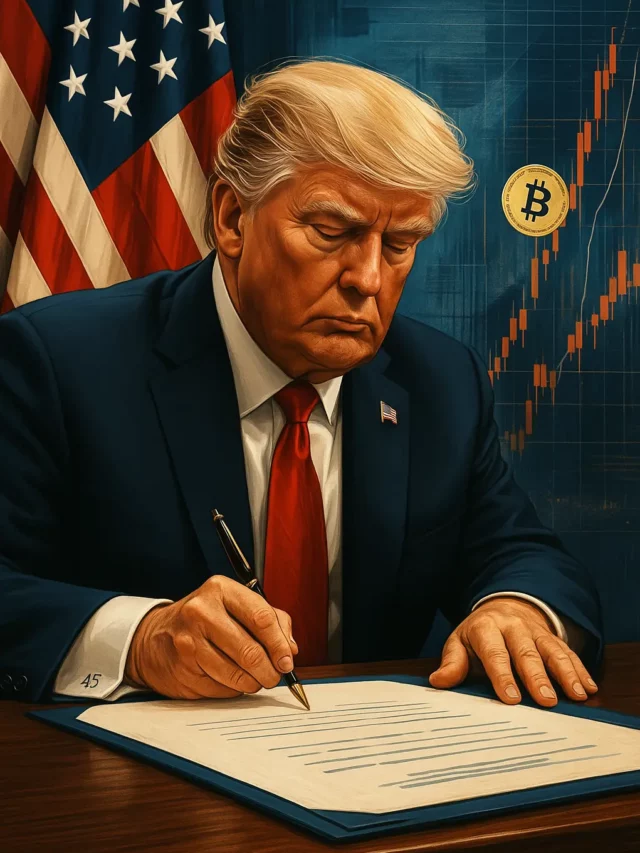 Como o “tarifaço de Trump” afeta as criptomoedas?